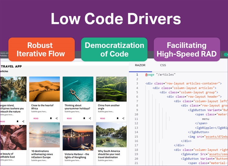 Impulsionadores para a adoção de low code para eliminar a dívida tecnológica