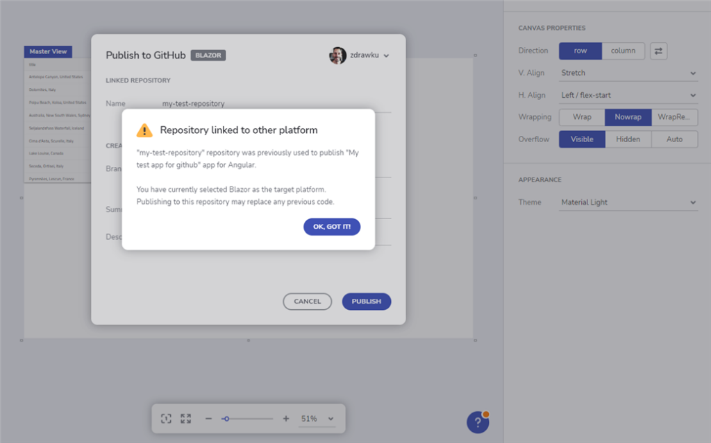 Update GitHub Without Rolling Back User Changes