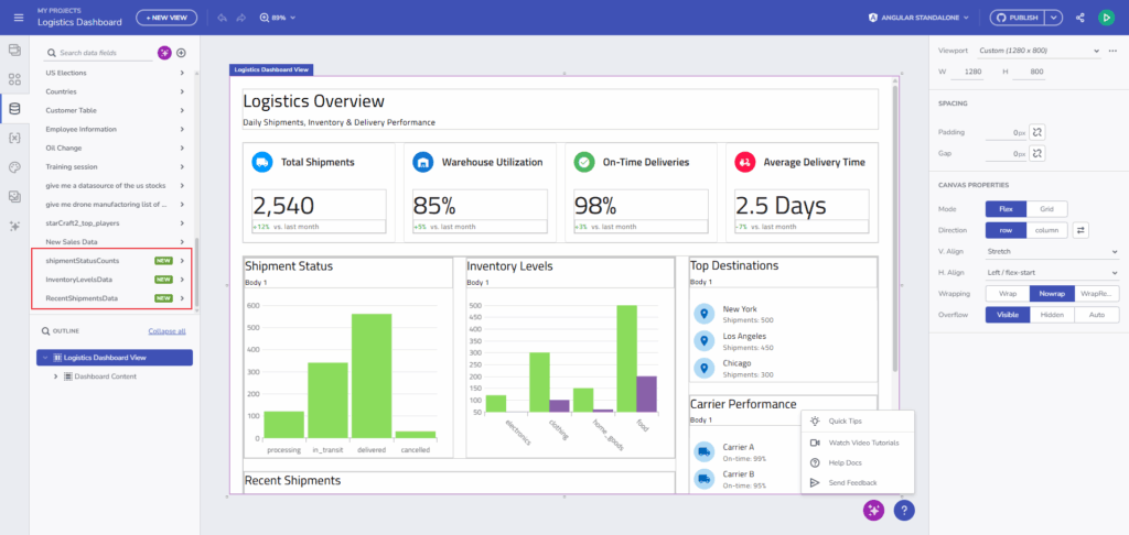 What’s New: App Builder with Smarter AI Features, ApexCharts, Pivot Grid Enhancements, & More What’s New: App Builder with Smarter AI Features, ApexCharts, Pivot Grid Enhancements, & More